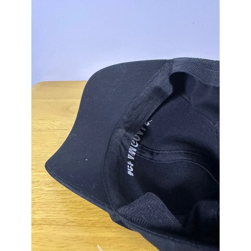 MIXIT Hat Womens One Size #GLAMGOALS Embroidered Black Baseball Cap Adjustable